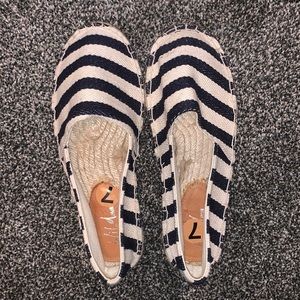 Summer strippy shoes!